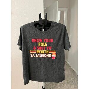 Travis Kelce Kansas City Chiefs The Rock Jabroni Graphic Tee Quote XL